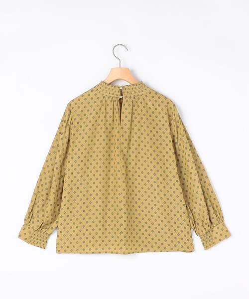 MICO COULIER(ミコクリエ)の「フラワープロバンスプリントブラウス(シャツ/ブラウス・レディース・ホワイト系その他/イエロー系その他/ブルー系その他・38)」の5枚目の写真