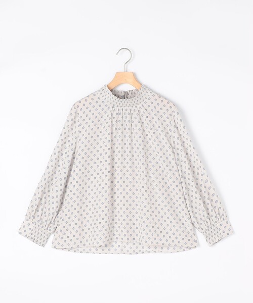 MICO COULIER(ミコクリエ)の「フラワープロバンスプリントブラウス(シャツ/ブラウス・レディース・ホワイト系その他/イエロー系その他/ブルー系その他・38)」の8枚目の写真