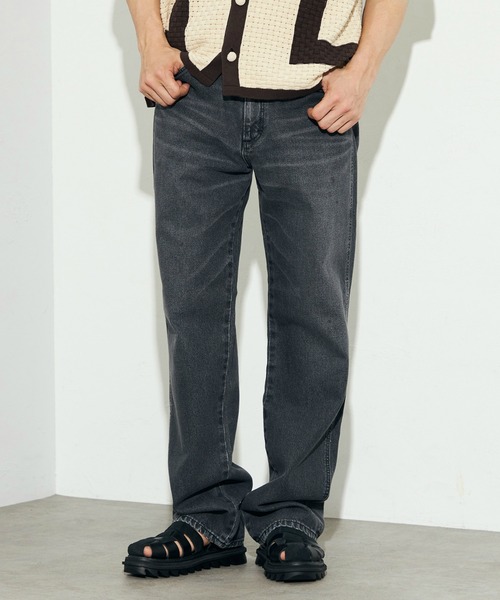Wrangler（ラングラー）の「Wrangler/ラングラー【US ORIGINAL】13MWZ ストレートジーンズ /ストレートデニムパンツ（デニムパンツ・メンズ・ブラック系その他/ブルー・34/32/30/28/36）」の3枚目の写真