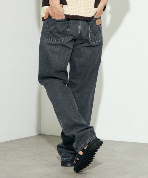 Wrangler（ラングラー）の「Wrangler/ラングラー【US ORIGINAL】13MWZ ストレートジーンズ /ストレートデニムパンツ（デニムパンツ・メンズ・ブラック系その他/ブルー・34/32/30/28/36）」の6枚目の写真