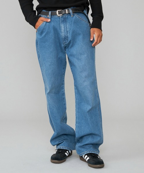 Wrangler（ラングラー）の「Wrangler/ラングラー【US ORIGINAL】13MWZ ストレートジーンズ /ストレートデニムパンツ（デニムパンツ・メンズ・ブラック系その他/ブルー・34/32/30/28/36）」の18枚目の写真