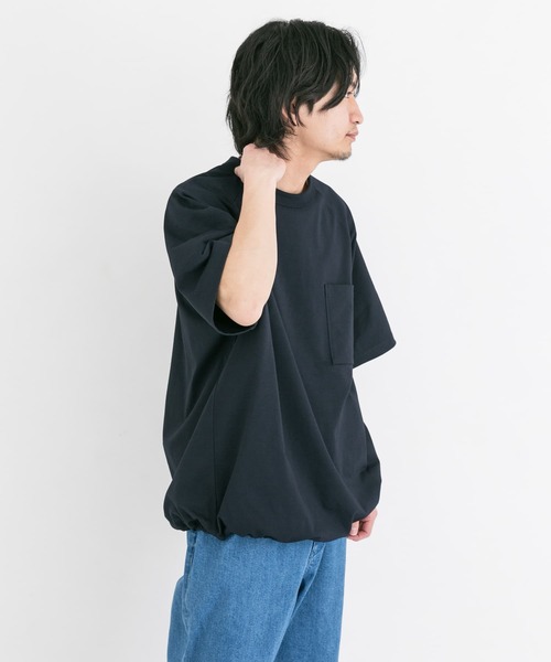 EKAL(エカル)の「『吸水速乾/UVカット』DRY OUT BALLOON FIT T-SHIRTS(Tシャツ/カットソー・メンズ・ブラック/ネイビー/グレー/ホワイト/パープル系その他/ブラウン・LARGE/MEDIUM)」の15枚目の写真
