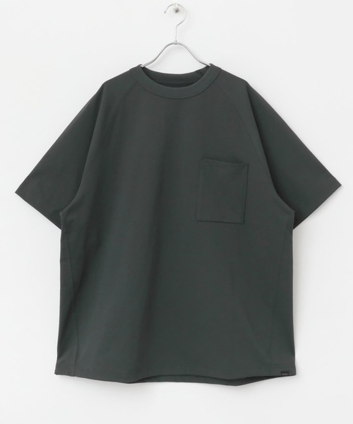 EKAL(エカル)の「『吸水速乾/UVカット』DRY OUT BALLOON FIT T-SHIRTS(Tシャツ/カットソー・メンズ・ブラック/ネイビー/グレー/ホワイト/パープル系その他/ブラウン・LARGE/MEDIUM)」の22枚目の写真