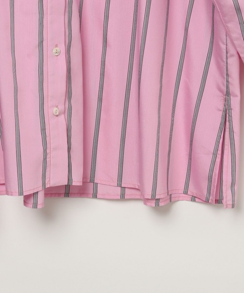 ブラウス シャツ 「AMERICAN RAG CIE」ストライプチュニックシャツ（WOMEN) レディース セール】【AMERICAN RAG CIE】ストライプチュニックシャツ