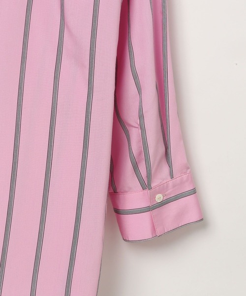 ブラウス シャツ 「AMERICAN RAG CIE」ストライプチュニックシャツ（WOMEN) レディース セール】【AMERICAN RAG CIE】ストライプチュニックシャツ