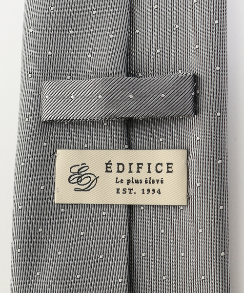 EDIFICE（エディフィス）の「AX*スモールドットタイ（ネクタイ・メンズ・シルバー・FREE）」の3枚目の写真