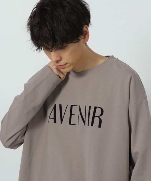 LAKOLE(ラコレ)の「ポンチプリントロゴT / 283524(Tシャツ/カットソー・メンズ・ブルー/ホワイト/サンドグレー/チャコール・MEDIUM/LARGE)」の3枚目の写真