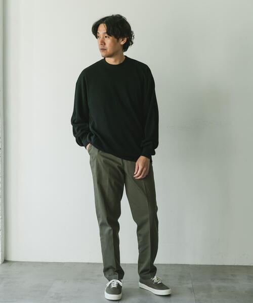 URBAN RESEARCH DOORS(アーバンリサーチドアーズ)の「チノテーパードトラウザー(その他パンツ・メンズ・ブラック/ベージュ/カーキ・MEDIUM/SMALL/LARGE)」の14枚目の写真