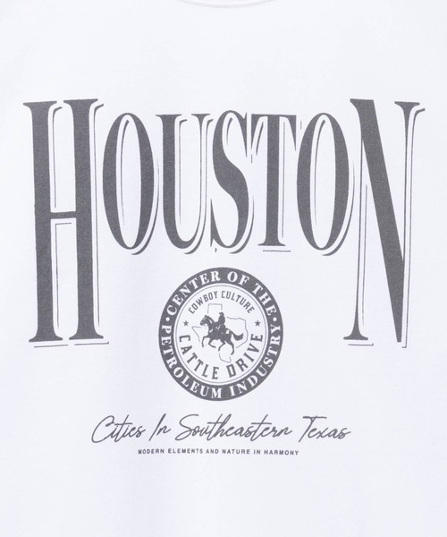 Mac-House（マックハウス）の「T-GRAPHICS カレッジロゴ半袖Ｔシャツ（Tシャツ/カットソー・メンズ・ネイビー/ホワイト/レッド/グリーン/ダークグリーン・S/M/L/XL）」の8枚目の写真