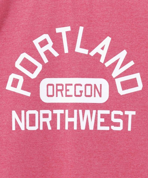 Mac-House（マックハウス）の「T-GRAPHICS カレッジロゴ半袖Ｔシャツ（Tシャツ/カットソー・メンズ・ネイビー/ホワイト/レッド/グリーン/ダークグリーン・S/M/L/XL）」の20枚目の写真