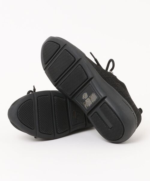 UnReef(アンリーフ)の「レースアップニットスニーカー(スニーカー・レディース・ブラック/ベージュ・22.5cm/23.5cm/24.5cm/23.0cm/24.0cm)」の4枚目の写真