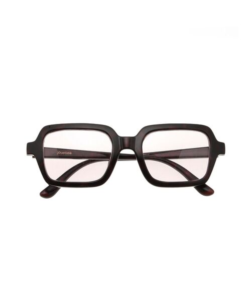 jouetie(ジュエティ)の「スクエアフレームカラーサングラス(サングラス・レディース・ブラック/ブラウン・FREE)」の9枚目の写真