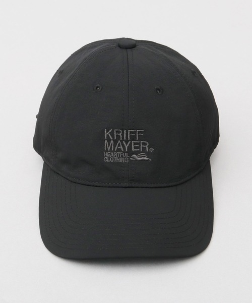 KRIFF MAYER（クリフメイヤー）の「撥水加工 ナイロン キャンプキャップ 吸汗速乾スベリ使用（キャップ・メンズ・ブラック・FREE）」の8枚目の写真