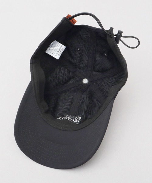 KRIFF MAYER（クリフメイヤー）の「撥水加工 ナイロン キャンプキャップ 吸汗速乾スベリ使用（キャップ・メンズ・ブラック・FREE）」の12枚目の写真