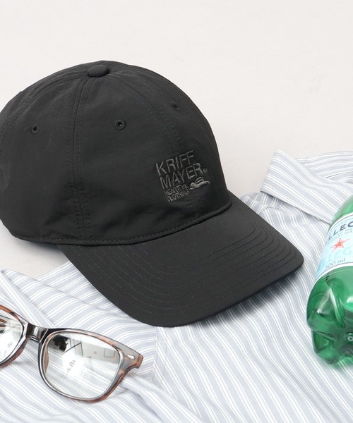KRIFF MAYER（クリフメイヤー）の「撥水加工 ナイロン キャンプキャップ 吸汗速乾スベリ使用（キャップ・メンズ・ブラック・FREE）」の21枚目の写真