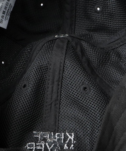 KRIFF MAYER（クリフメイヤー）の「撥水加工 ナイロン キャンプキャップ 吸汗速乾スベリ使用（キャップ・メンズ・ブラック・FREE）」の14枚目の写真