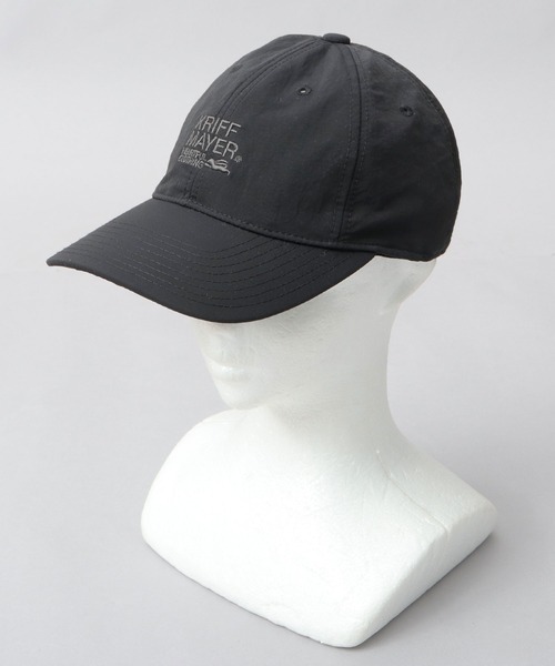 KRIFF MAYER（クリフメイヤー）の「撥水加工 ナイロン キャンプキャップ 吸汗速乾スベリ使用（キャップ・メンズ・ブラック・FREE）」の19枚目の写真