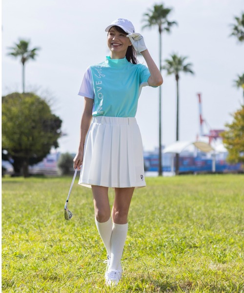 セール】〈UNDOVEgolf×三枝こころコラボ＞【UV/吸水速乾/接触冷感