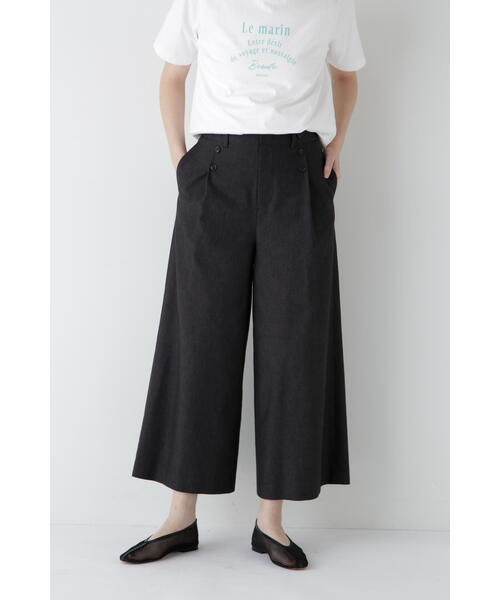 human woman（ヒューマンウーマン）の「【5サイズ展開】◆コットンポリレーヨンリネンマリンパンツ（その他パンツ・レディース・グレー系その他/ベージュ系その他2/ベージュ・X-LARGE/LARGE/MEDIUM/SMALL/X-SMALL）」の10枚目の写真