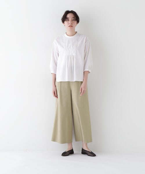 human woman（ヒューマンウーマン）の「【5サイズ展開】◆コットンポリレーヨンリネンマリンパンツ（その他パンツ・レディース・グレー系その他/ベージュ系その他2/ベージュ・X-LARGE/LARGE/MEDIUM/SMALL/X-SMALL）」の22枚目の写真