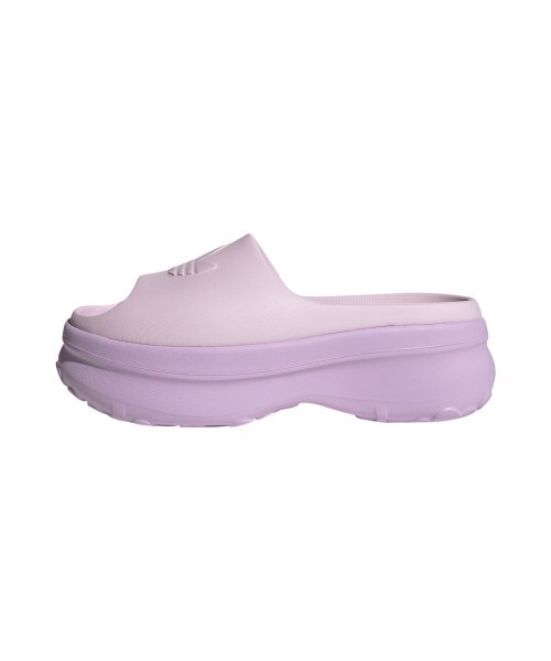 adidas(アディダス)の「adidas Originals ADIFOM STAN SLIDES(アディダスオリジナルス Adifom スタン サンダル)(サンダル・レディース・ホワイト系・22.5cm/23.5cm/24.5cm/25.5cm)」の2枚目の写真