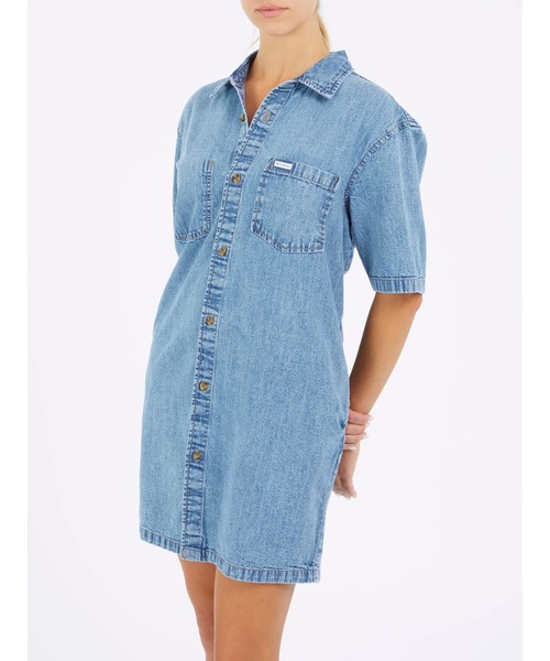 GUESS JEANS Oversize Ss Dress デニム ワンピース ドレス | GUESS