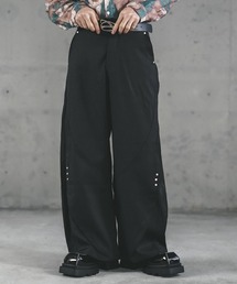 Curved silhouette over wide slacks pants / カーブシルエットオーバーワイドスラックスパンツ