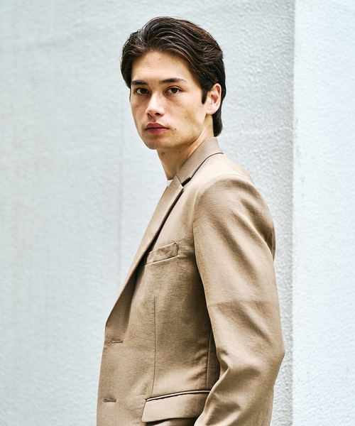 417 EDIFICE(フォーワンセブンエディフィス)の「ワルツ フレッシュ ツイル セットアップ(セットアップ・メンズ・ベージュ/ネイビー/ブラック/カーキ・SMALL/MEDIUM/LARGE/X-LARGE/XX-LARGE)」の7枚目の写真