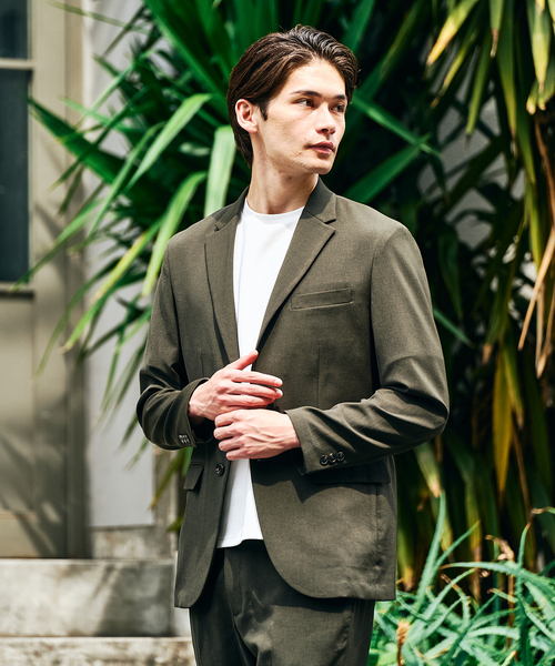 417 EDIFICE(フォーワンセブンエディフィス)の「ワルツ フレッシュ ツイル セットアップ(セットアップ・メンズ・ベージュ/ネイビー/ブラック/カーキ・SMALL/MEDIUM/LARGE/X-LARGE/XX-LARGE)」の12枚目の写真