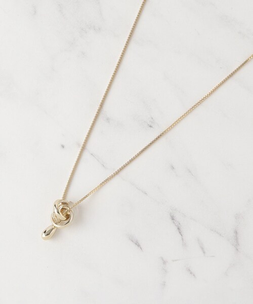 SHOO・LA・RUE（シューラルー）の「【2WAY】ミニクリアリングネックレス（ネックレス・レディース・シルバー/ピンクゴールド/ゴールド・00）」の6枚目の写真