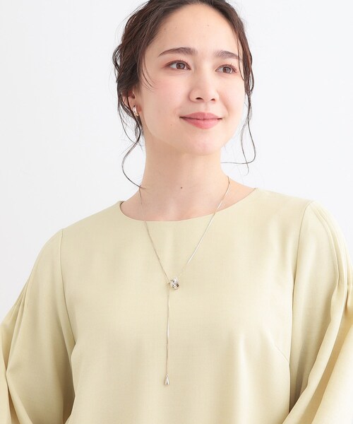 SHOO・LA・RUE（シューラルー）の「【2WAY】ミニクリアリングネックレス（ネックレス・レディース・シルバー/ピンクゴールド/ゴールド・00）」の11枚目の写真