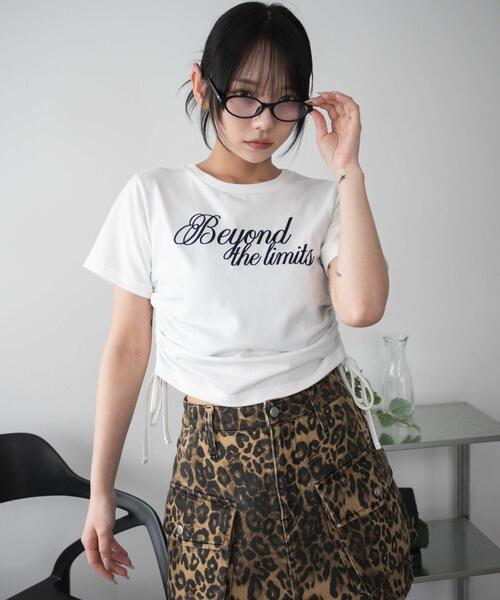 WEGO(ウィゴー)の「WEGO/ロゴサイドドロストちびT(Tシャツ/カットソー・レディース・その他1/ホワイト・FREE)」の8枚目の写真