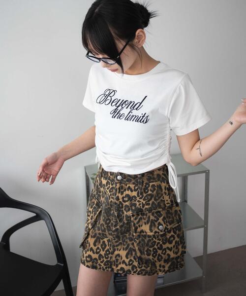 WEGO(ウィゴー)の「WEGO/ロゴサイドドロストちびT(Tシャツ/カットソー・レディース・その他1/ホワイト・FREE)」の10枚目の写真