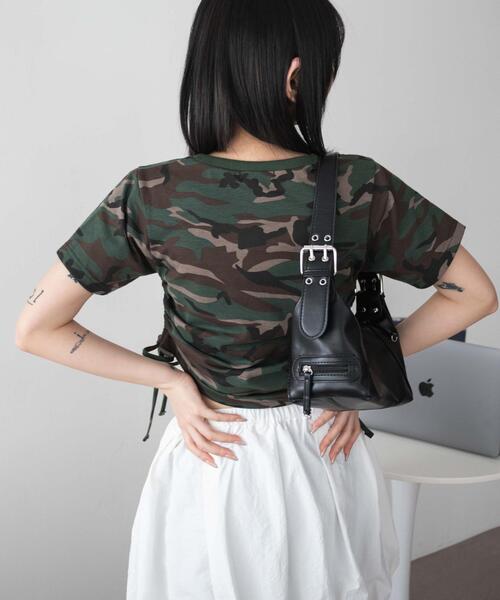 WEGO(ウィゴー)の「WEGO/ロゴサイドドロストちびT(Tシャツ/カットソー・レディース・その他1/ホワイト・FREE)」の17枚目の写真