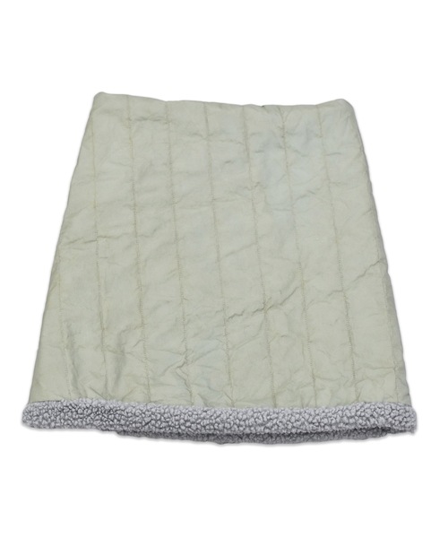 sneeuw(スニュウ)の「ウォッシュトキルティングネックウォーマー(ネックウォーマー/スヌード・レディース・グレー/ブラウン・ONESIZE)」の8枚目の写真