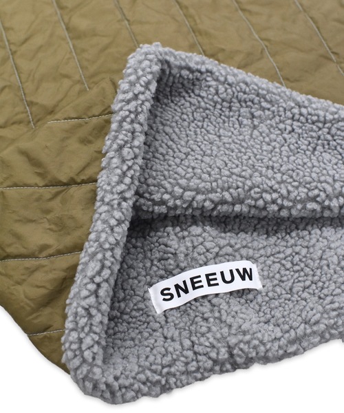 sneeuw(スニュウ)の「ウォッシュトキルティングネックウォーマー(ネックウォーマー/スヌード・レディース・グレー/ブラウン・ONESIZE)」の13枚目の写真