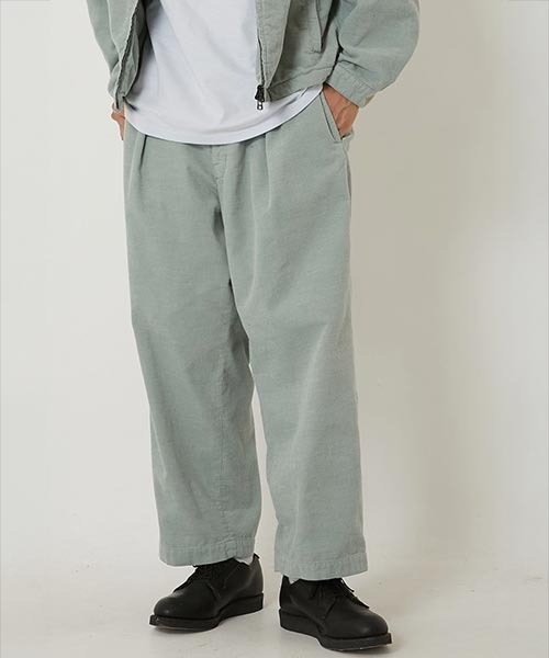 HOLLYWOOD RANCH MARKET（ハリウッドランチマーケット）の「【セットアップ】TCサマーコール ワイドパンツ（その他パンツ・メンズ・ホワイト/グレイッシュベージュ/ミント/ピンク・SMALL/MEDIUM/LARGE/X-LARGE）」の12枚目の写真