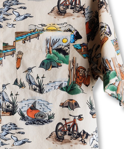 KAVU(カブー)の「KAVU/カブー THE JAM/ザ・ジャム(シャツ/ブラウス・メンズ・B/A・LARGE/MEDIUM)」の10枚目の写真