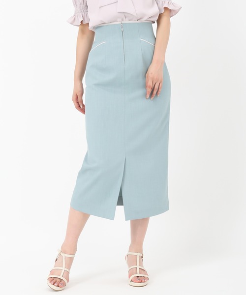 MISCH MASCH(ミッシュマッシュ)の「2025新作 配色パイピングポケットタイトスカート(スカート・レディース・ブラック/グリーン/イエロー/ライトグレー・S/M)」の20枚目の写真