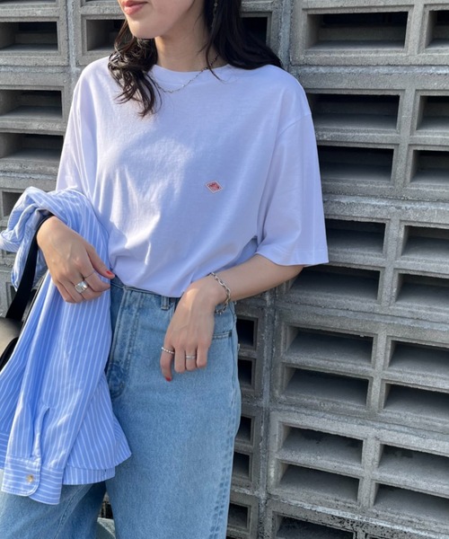 DANTON ダントン　WOMEN'S ショートスリープ シャツ　サイズ36 DANTON ダントン WOMEN'S ショートスリープ シャツ サイズ36