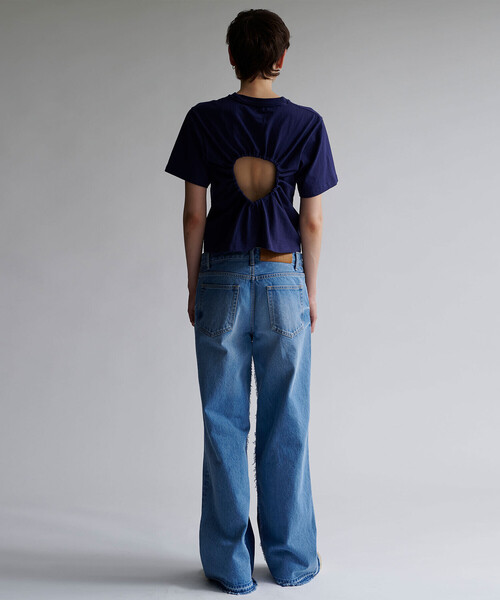 INSCRIRE（アンスクリア）の「INSCRIRE | バックサークル 半袖Tシャツ