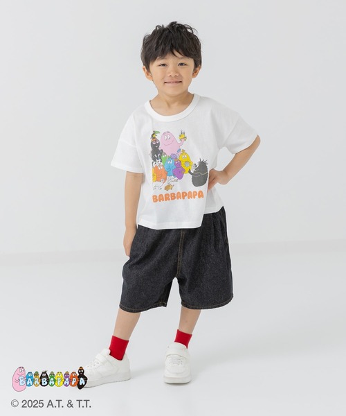 chil2（チルツー）の「〈バーバパパ〉半袖Tシャツ（Tシャツ/カットソー・キッズ・ホワイト/レッド/スモークピンク・90cm/100cm/110cm/120cm/130cm）」の5枚目の写真