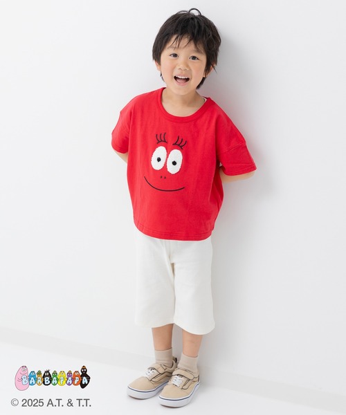chil2（チルツー）の「〈バーバパパ〉半袖Tシャツ（Tシャツ/カットソー・キッズ・ホワイト/レッド/スモークピンク・90cm/100cm/110cm/120cm/130cm）」の7枚目の写真