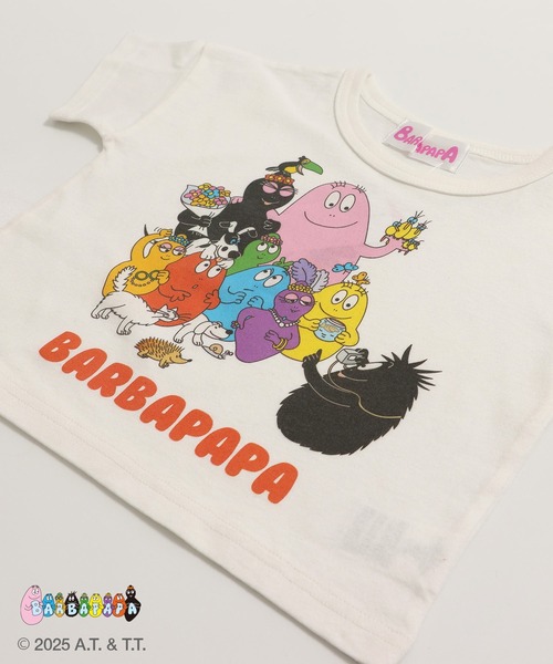 chil2（チルツー）の「〈バーバパパ〉半袖Tシャツ（Tシャツ/カットソー・キッズ・ホワイト/レッド/スモークピンク・90cm/100cm/110cm/120cm/130cm）」の21枚目の写真