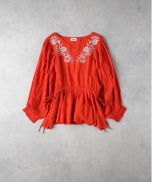 Right-on（ライトオン）の「【Other】「インド刺繍」ブラウス（その他トップス・レディース・フューシャピンク/ホワイト/ネイビー・M/L）」の3枚目の写真