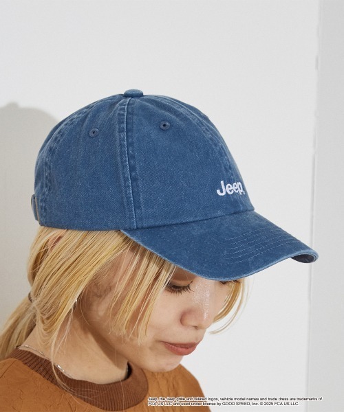 GOOD ROCK SPEED(グッドロックスピード)の「【GOOD ROCK SPEED】Jeep ロゴ刺繍キャップ(キャップ・レディース・ブルー/グリーン/グレー・フリー)」の4枚目の写真
