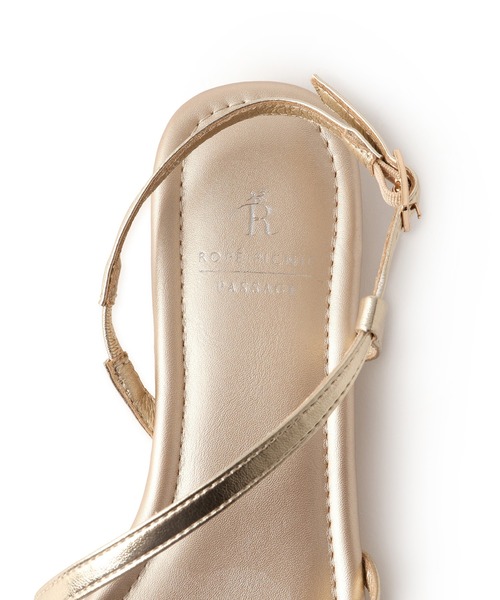 ROPE' PICNIC(ロペピクニック)の「メタルサムリングサンダル(サンダル・レディース・ゴールド/ブラウン/ブラック・S/M/L)」の13枚目の写真