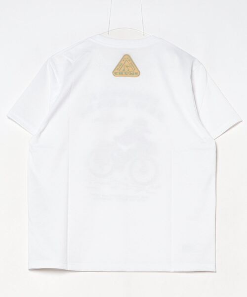 CHUMS(チャムス)の「CHUMS/チャムス 半袖Tシャツ フロントプリント 速乾 UVケア CH01-2537(Tシャツ/カットソー・メンズ・ブラック/ライトベージュ/ブルー/ホワイト・M/L/XL)」の6枚目の写真