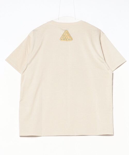 CHUMS(チャムス)の「CHUMS/チャムス 半袖Tシャツ フロントプリント 速乾 UVケア CH01-2537(Tシャツ/カットソー・メンズ・ブラック/ライトベージュ/ブルー/ホワイト・M/L/XL)」の7枚目の写真