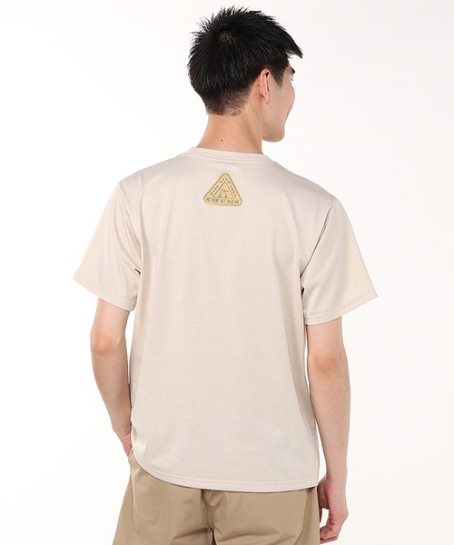 CHUMS(チャムス)の「CHUMS/チャムス 半袖Tシャツ フロントプリント 速乾 UVケア CH01-2537(Tシャツ/カットソー・メンズ・ブラック/ライトベージュ/ブルー/ホワイト・M/L/XL)」の11枚目の写真